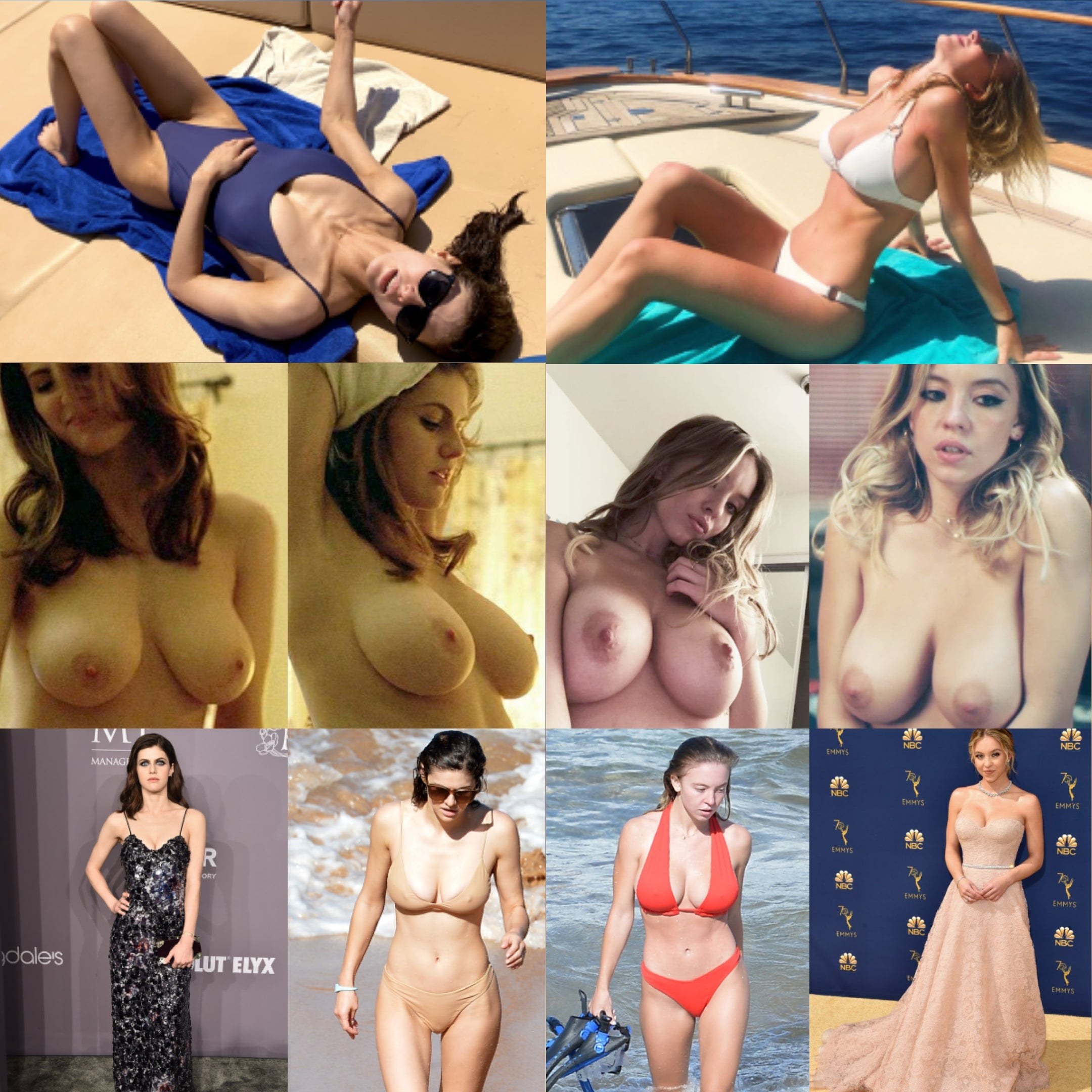 Alexandra daddario naked celeb juicy