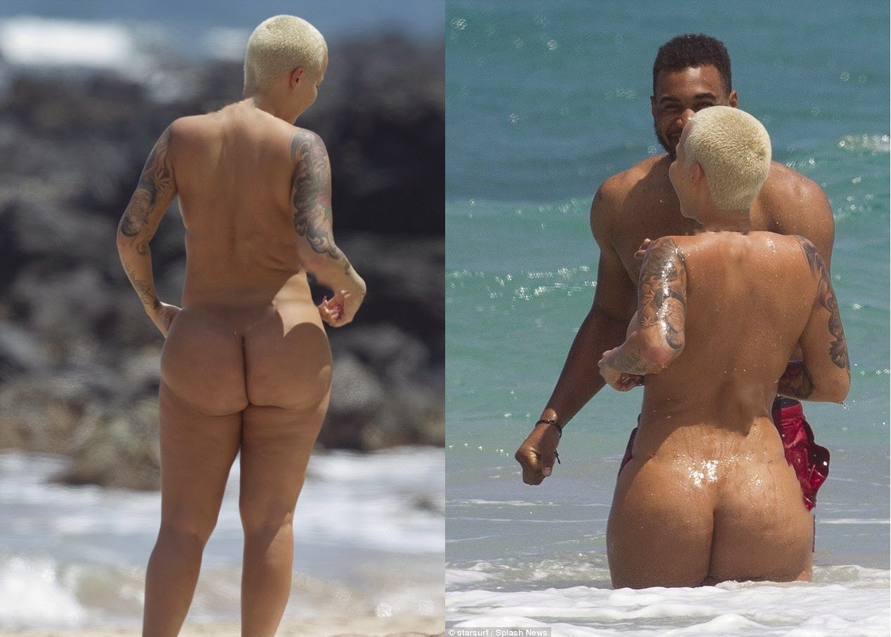 Голая Эмбер Роуз (Amber Rose) во всей красе на секс фотках и видео