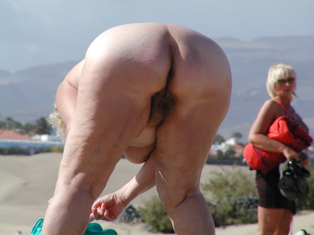 Толстые волосатые задницы