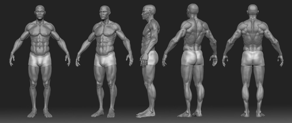 Ракурс сзади мужчина в полный рост референс