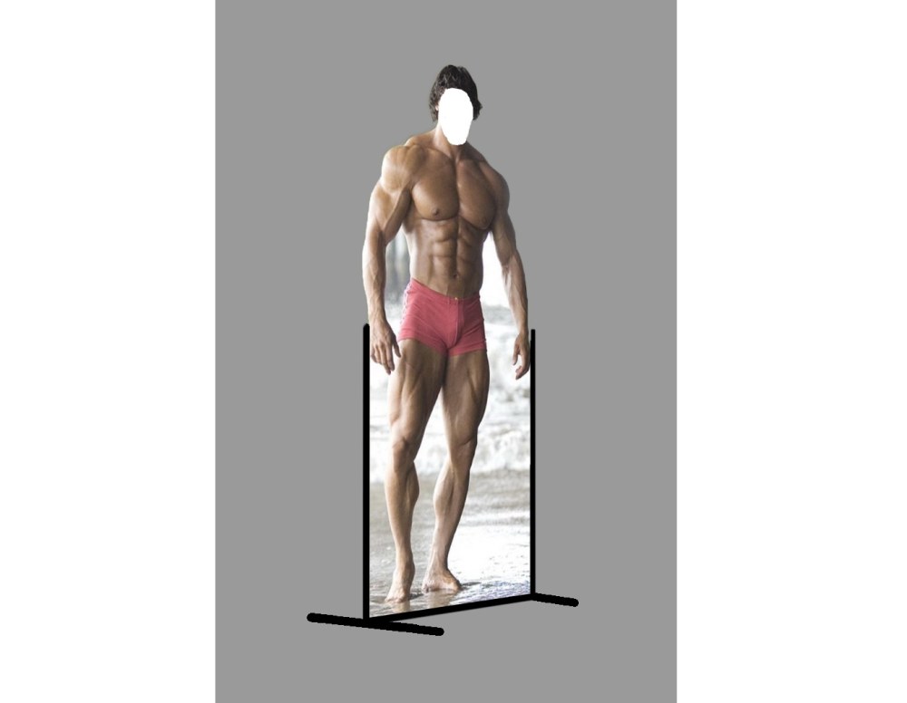 Силуэт человека в полный рост