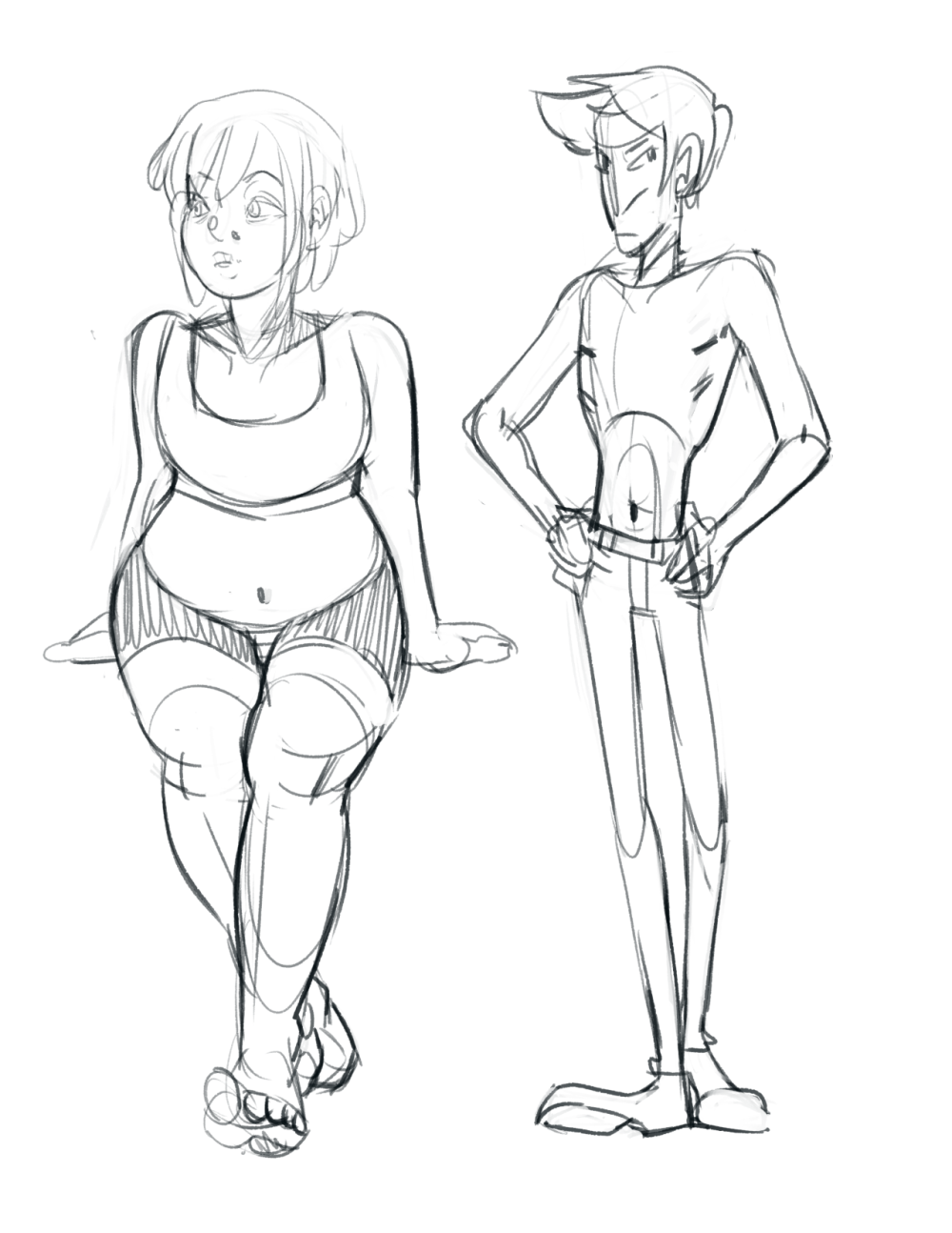 Референсы телосложения