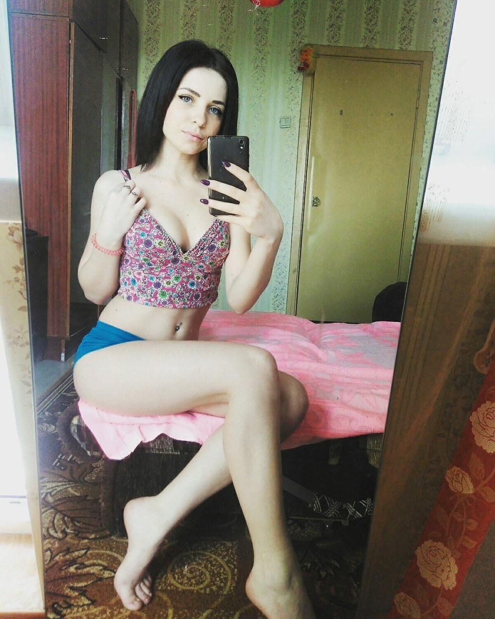 Домашняя фотосессия зрелой