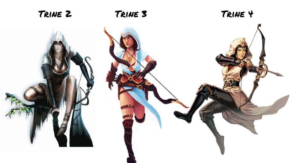 Голая Зоя из игры Трайн