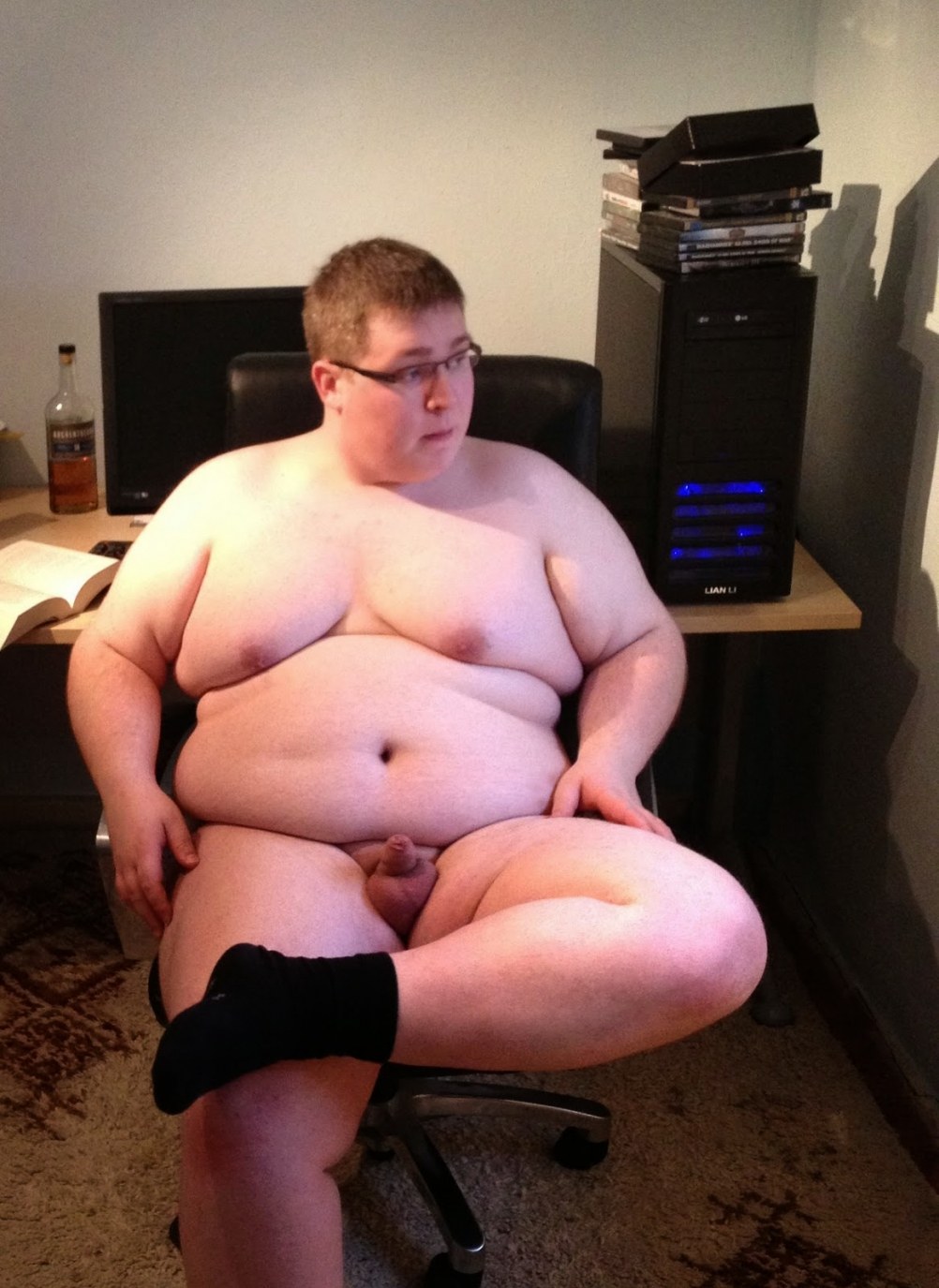 Жирный голый мужик (84 фото)