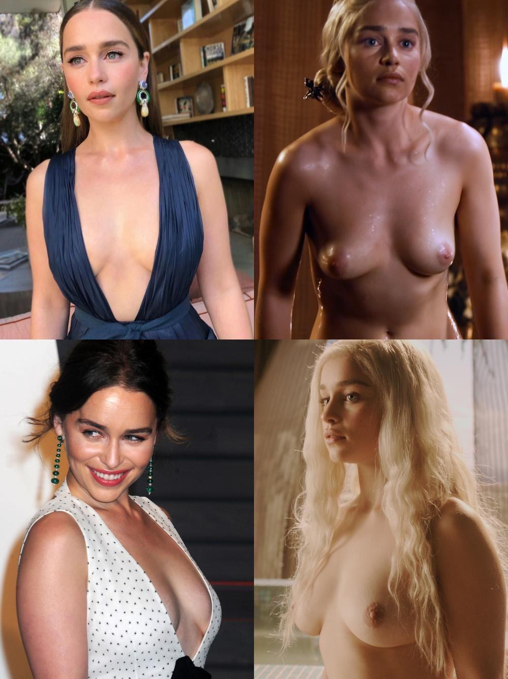 Emilia clarke breasts