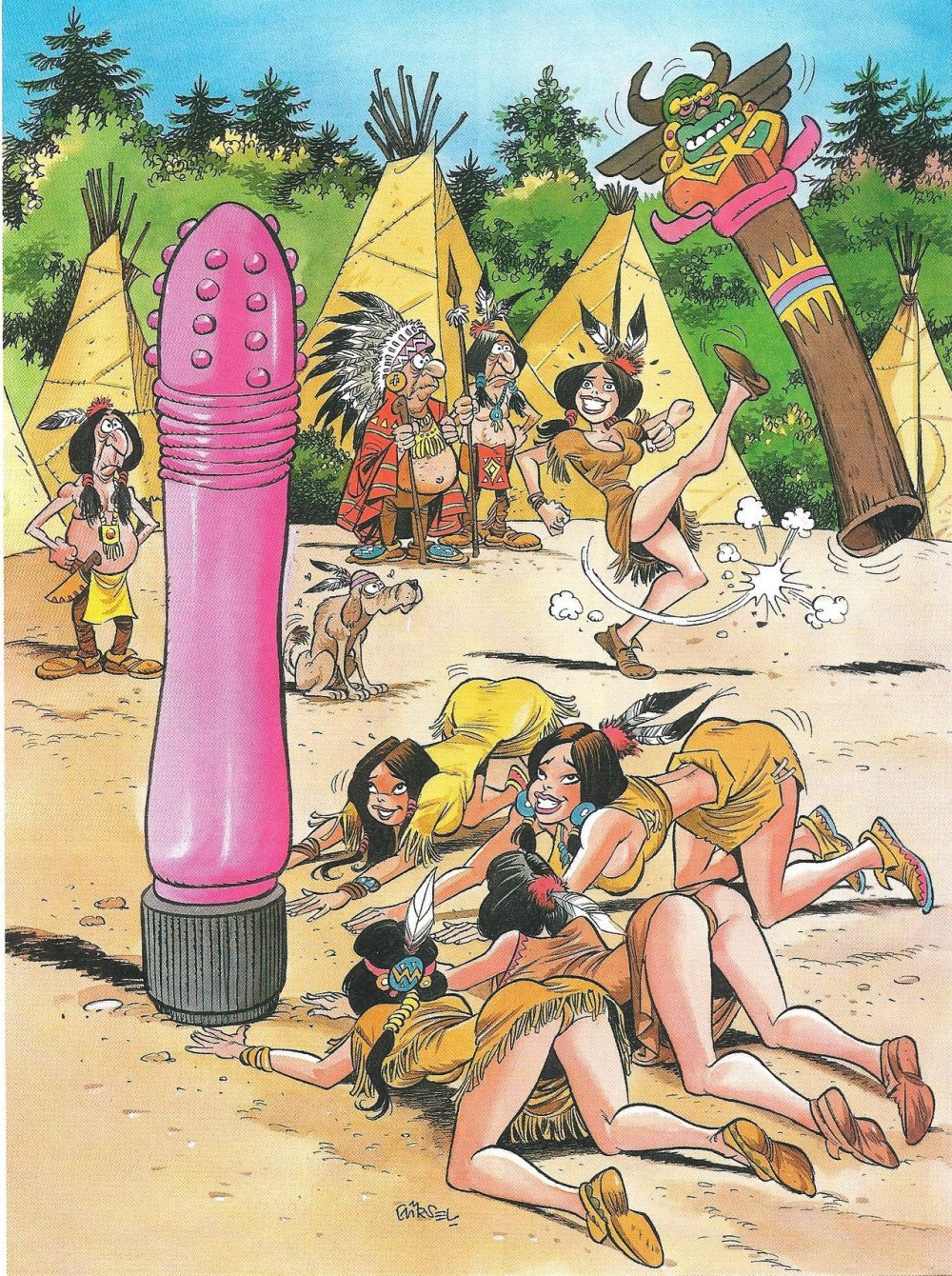 Эротические карикатуры