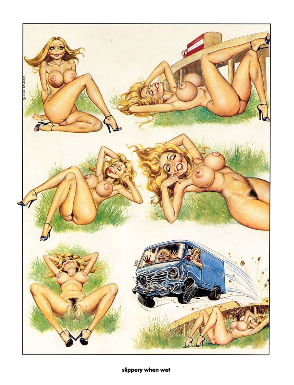 Эротические комиксы для взрослых