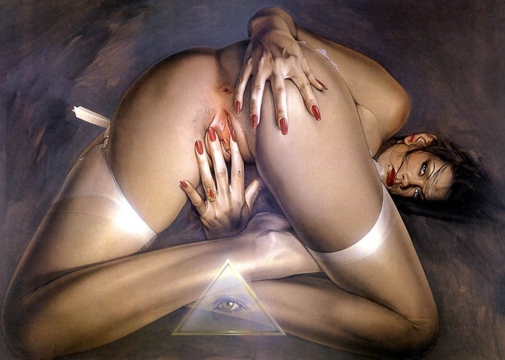 Рисунки Pin-up Art японского художника Hajime Sorayama Art.порно