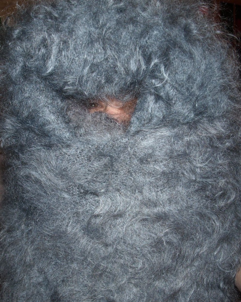 Шаль теплая