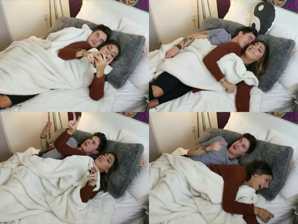 Парень сфоткался с актрисами