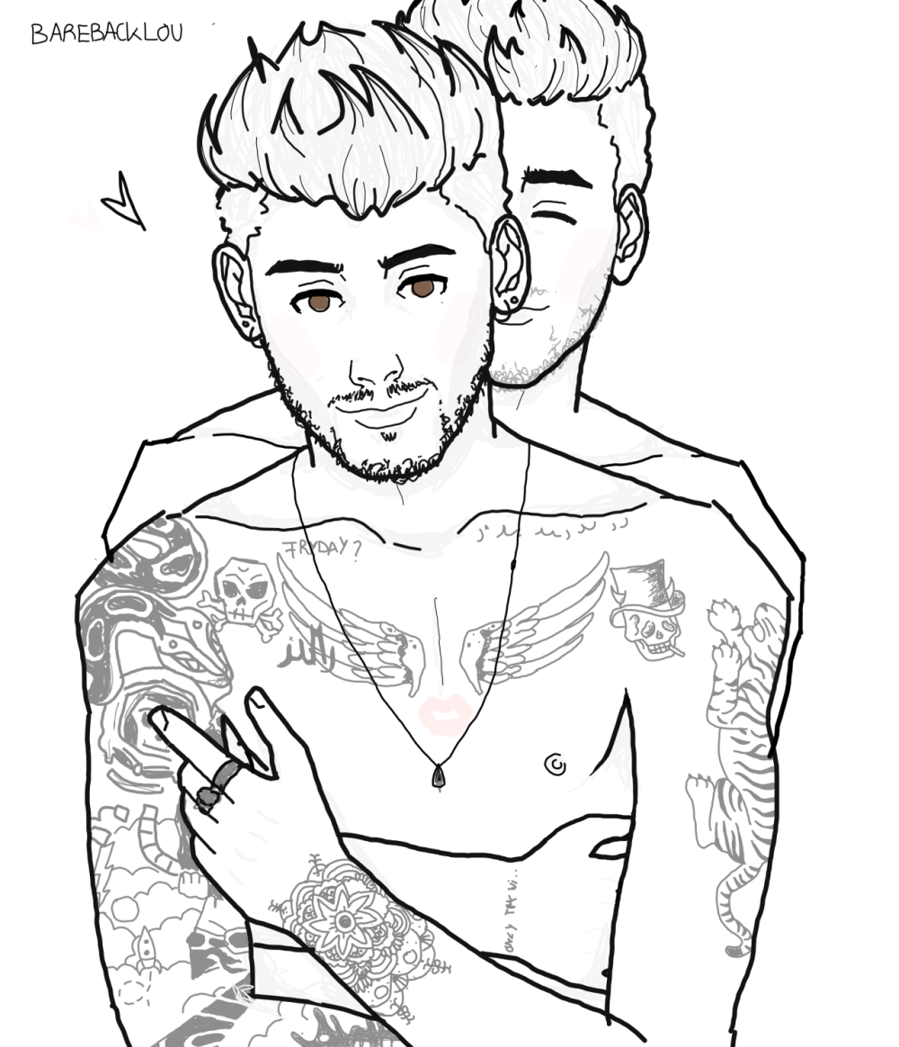 Зейн Малик голый без трусов