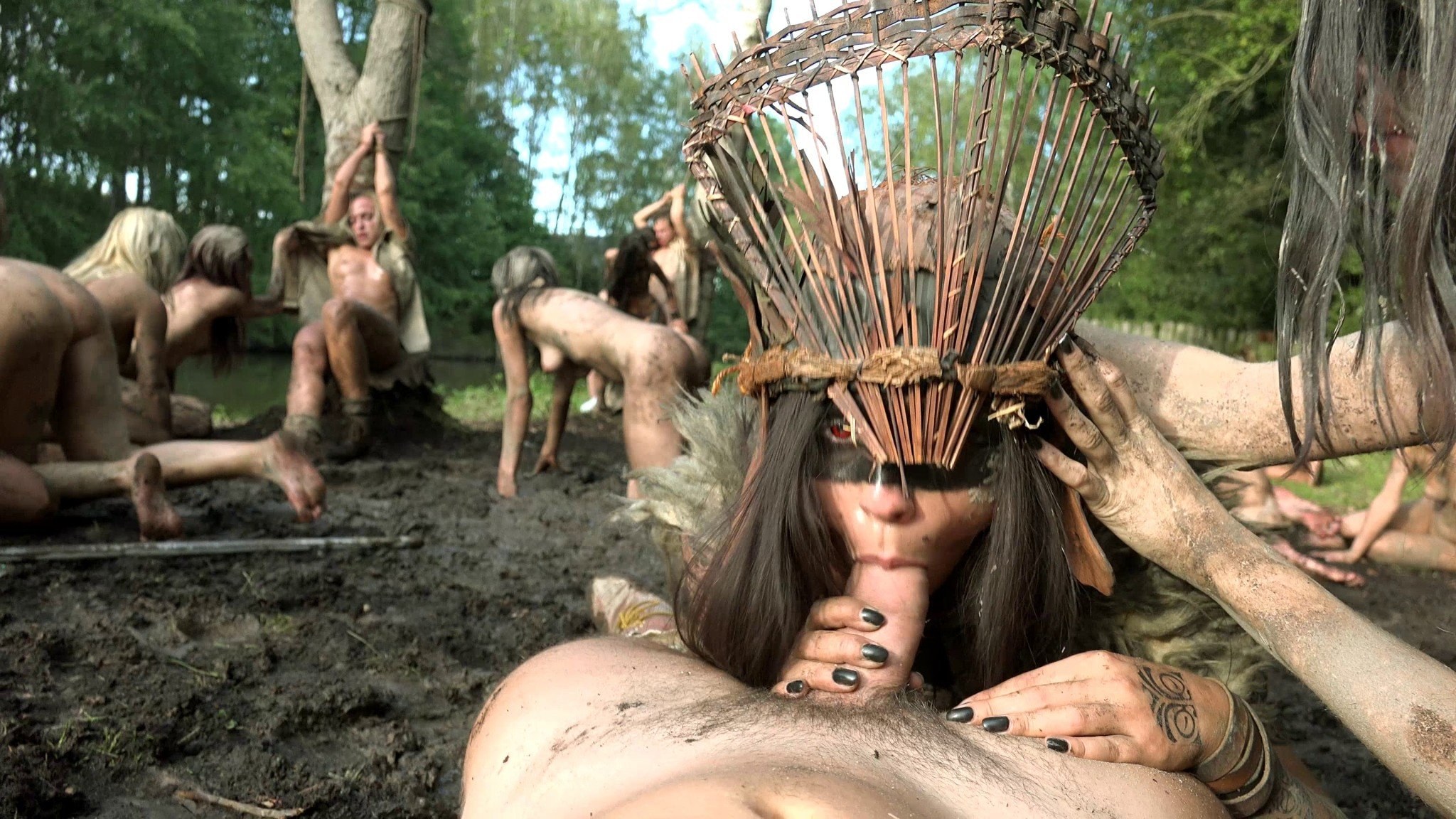 Порно видео племя джунглей амазонки