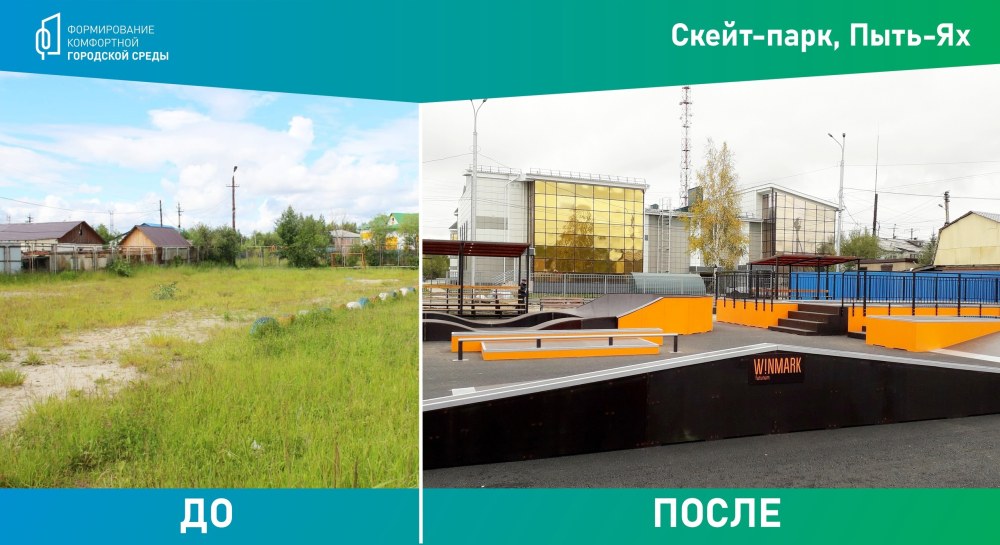 Скейт парк Пыть Ях
