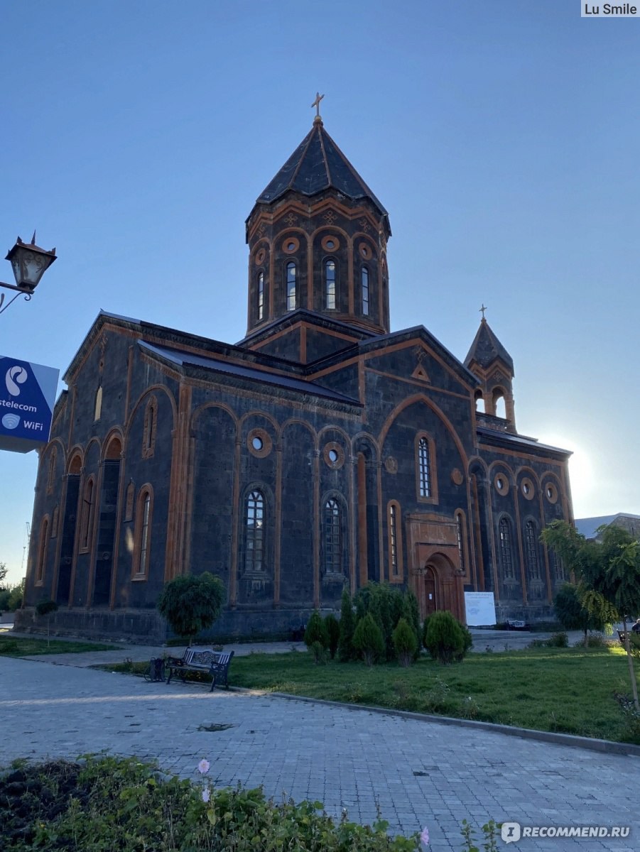 Карта Армении с городами