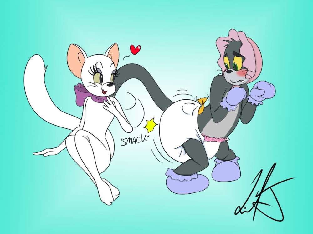 Том и Джерри diaper Art