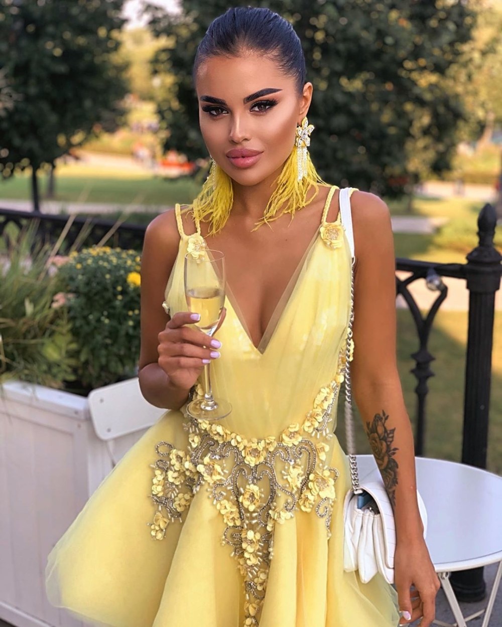 Яна Шафеева на свадьбе Блюменкранц