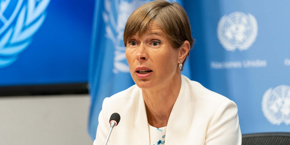 Президент Эстонии Кальюлайд семья