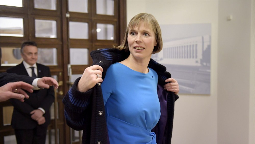 Президент Эстонии Кальюлайд семья