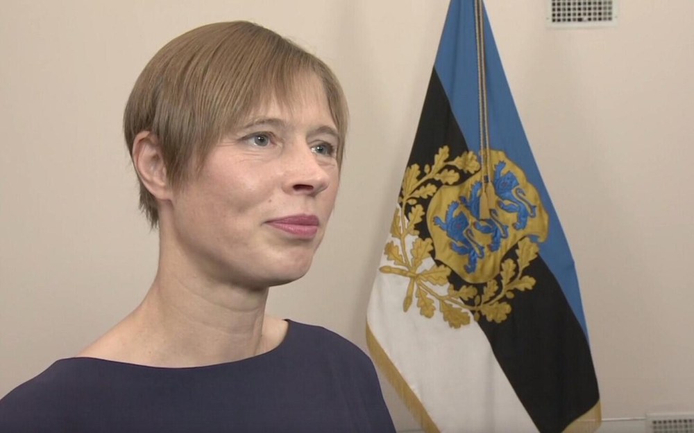 Президент Эстонии нелепое Керсти