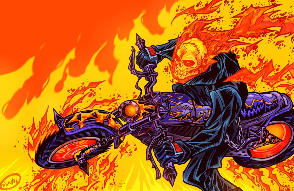 Ева Мендес Призрачный гонщик