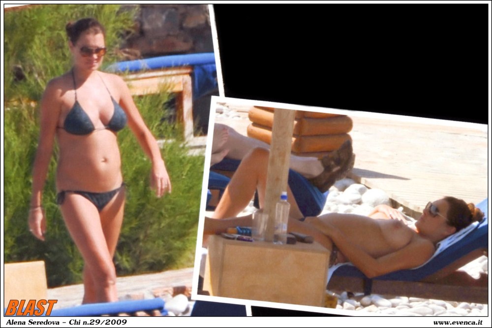 Алёна Хмельницкая в купальнике