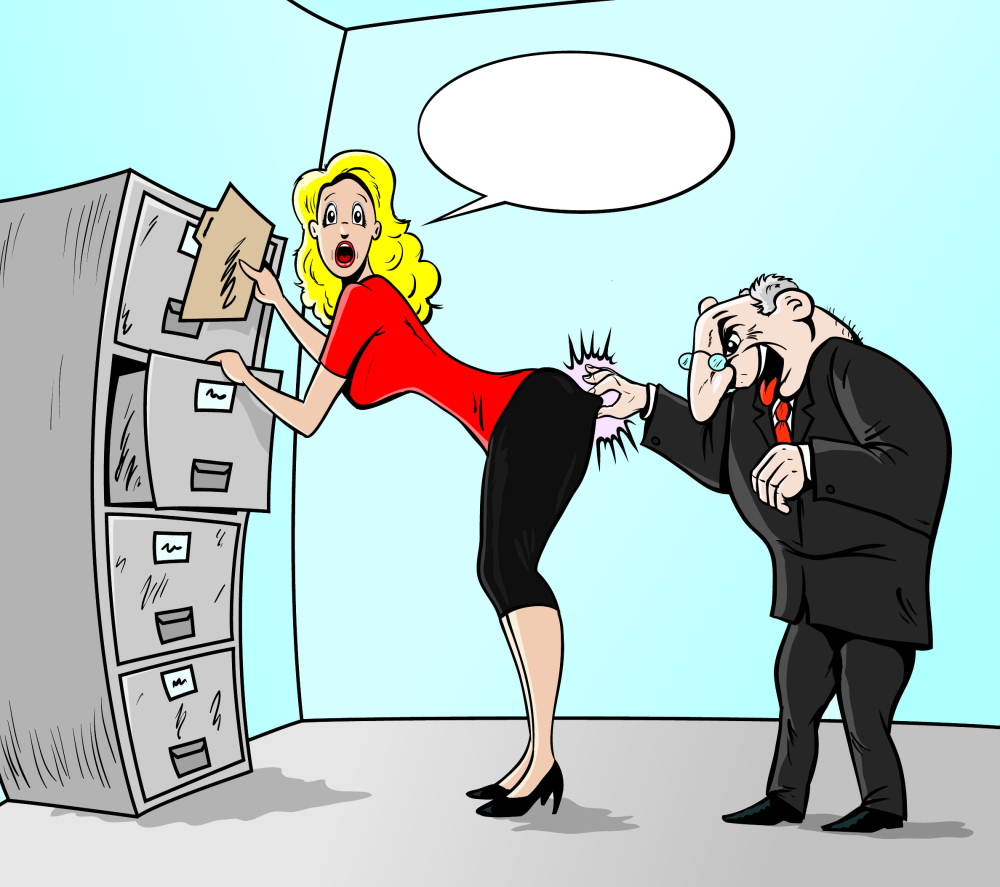 Харассмент карикатуры