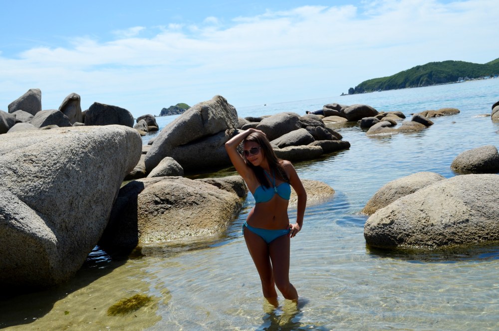 Ольга Якунина в купальнике