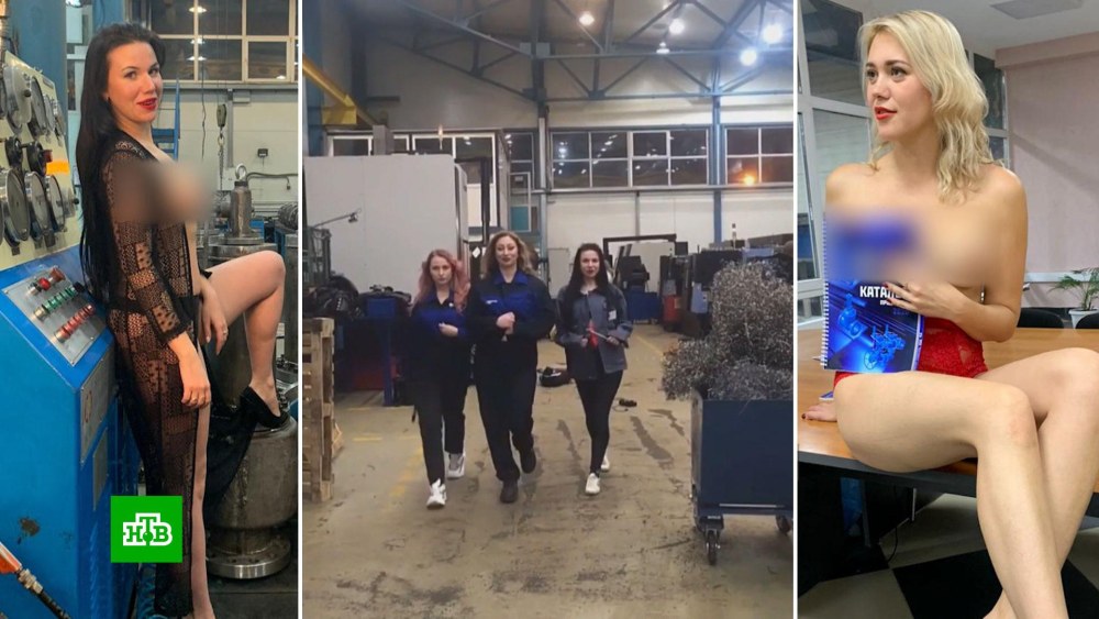 Журналистка с микрофоном