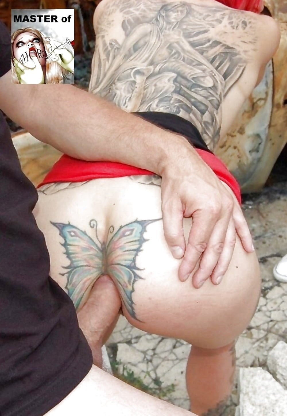 Татуировка на анальном отверстии