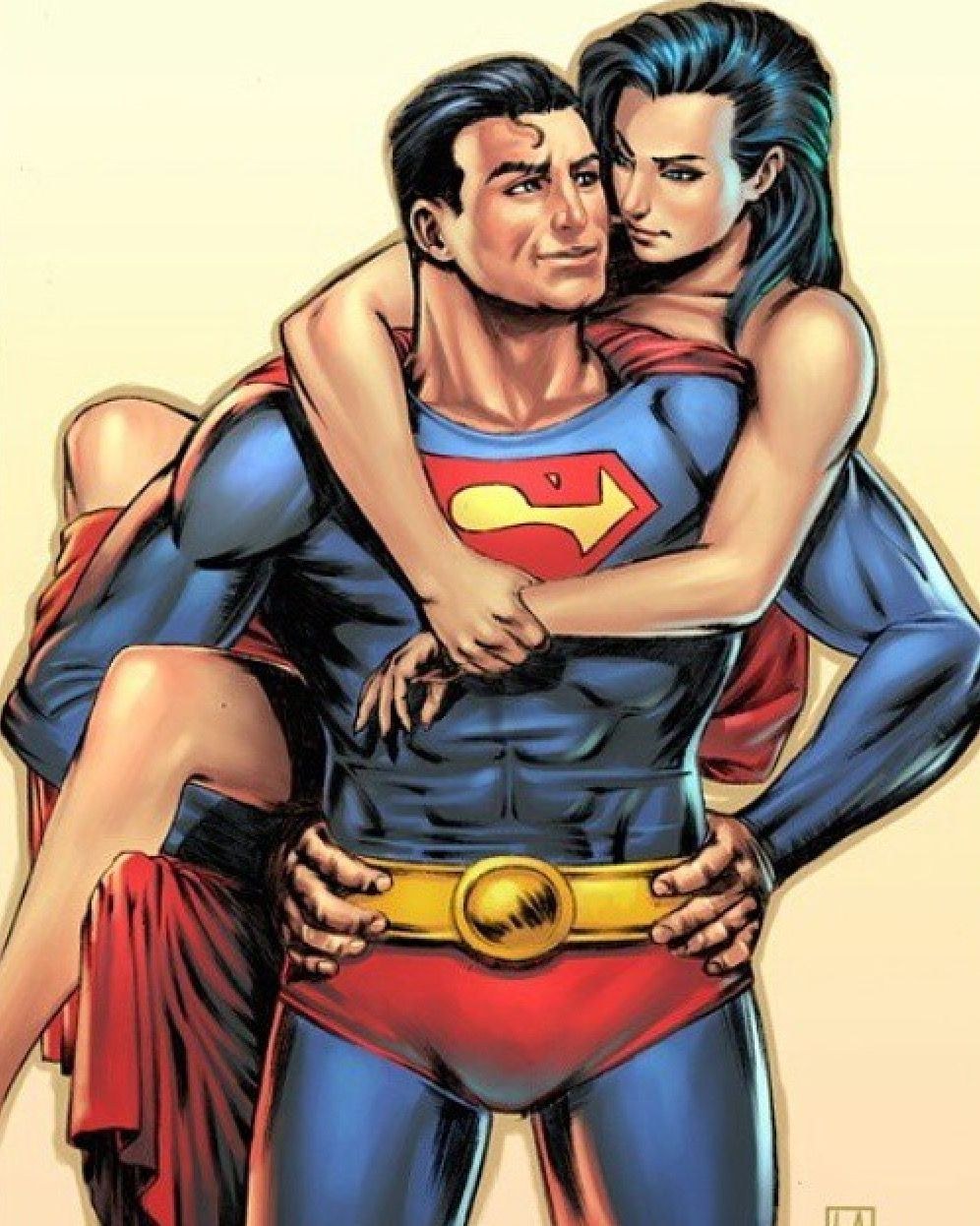 Супермен и Лоис тиган