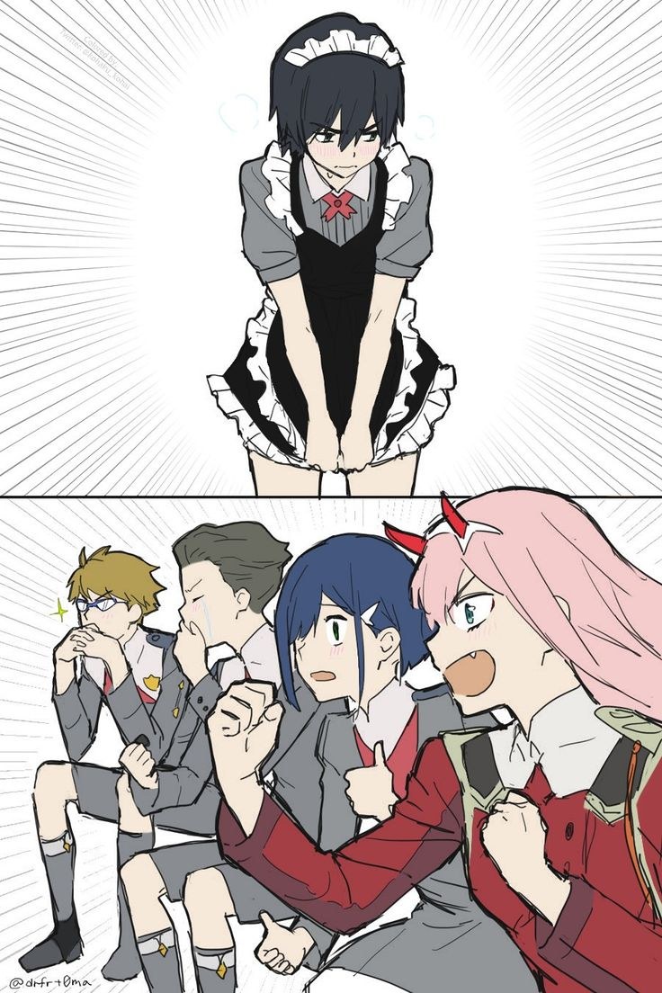 Darling in the FRANXX гендер Бендер