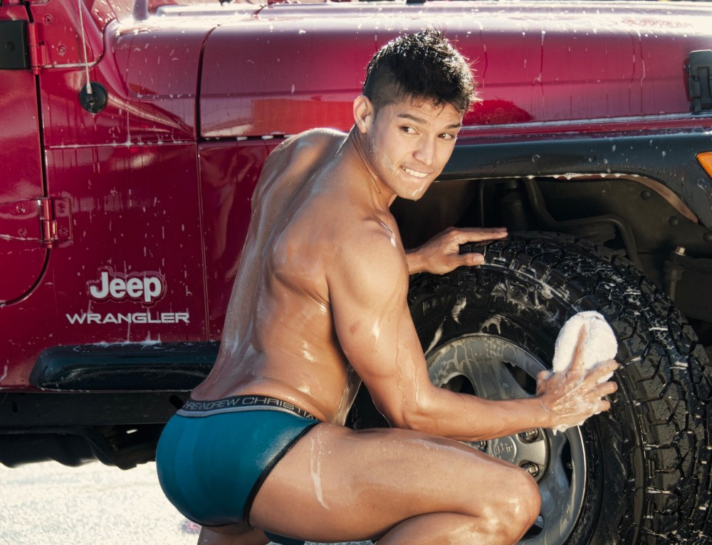 Человек в стиралке