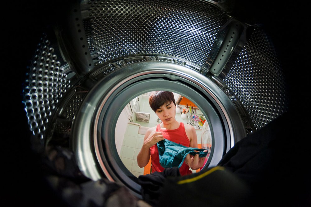 Парни на автомойке