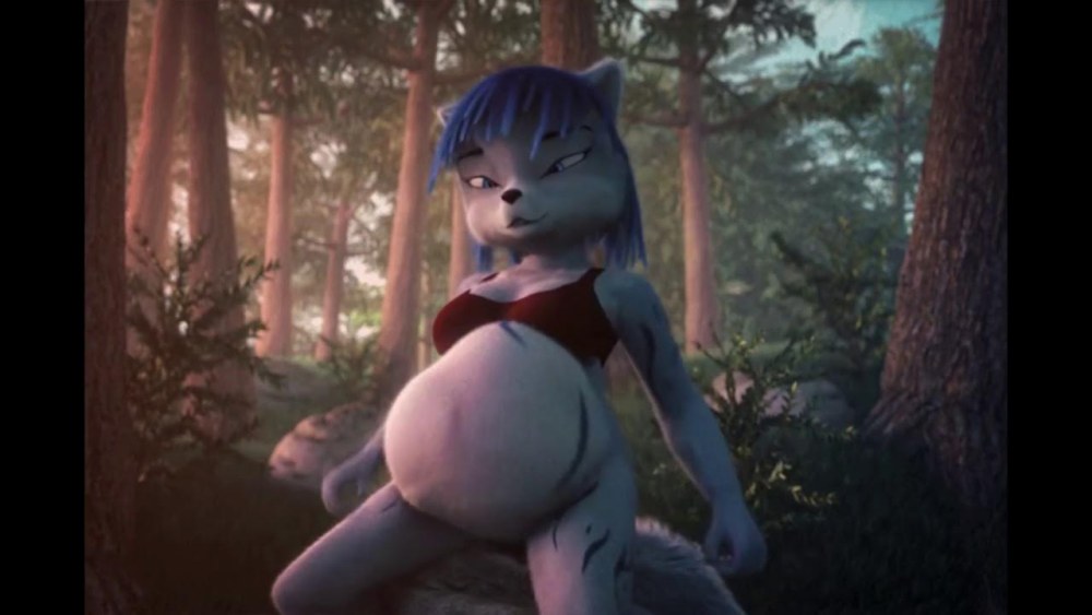 Фурри волчица Фрея