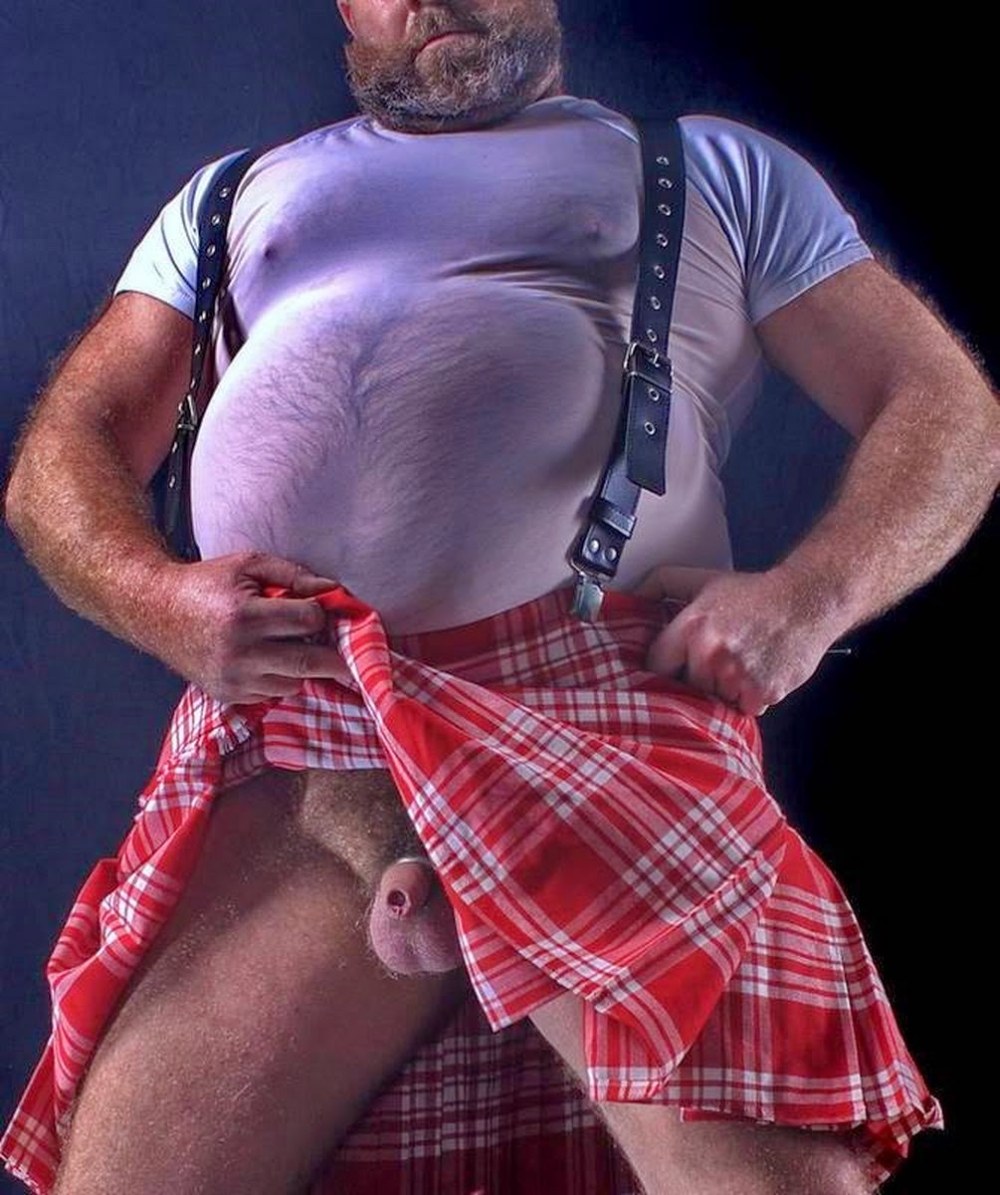 Голые Шотландские фанаты