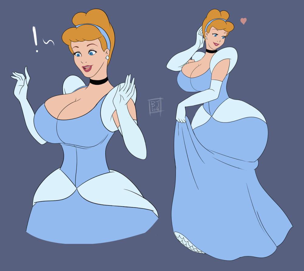 Breast Expansion принцессы Диснея