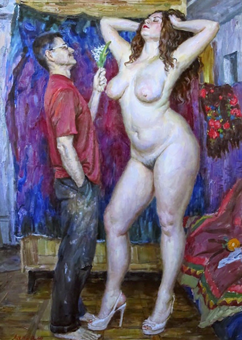 Зинаида Серебрякова обнаженки