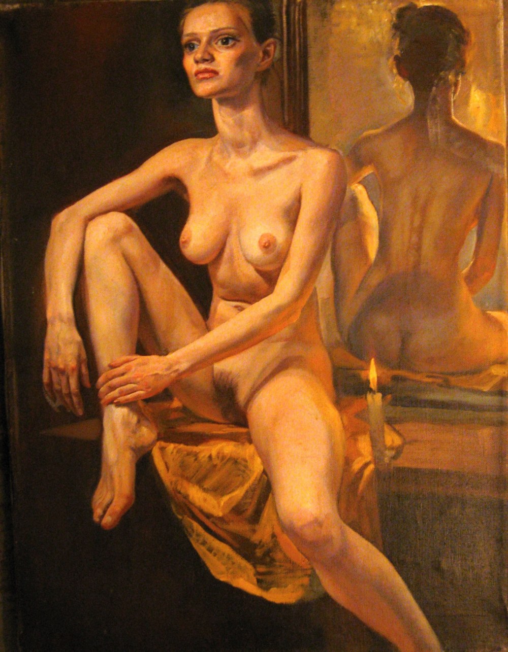 Художник nude Олег Калитеня
