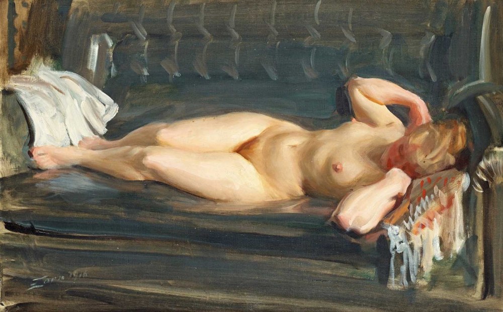 Ласло Гулис художник ню