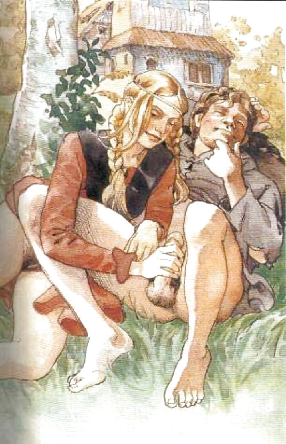 Порнографическая живопись славяне