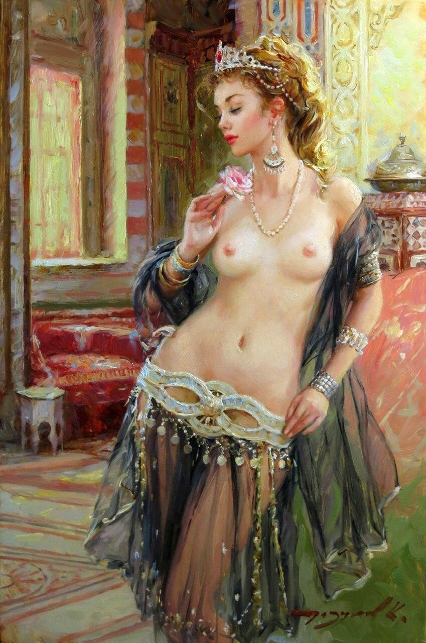 Гарем картины Konstantin Razumov