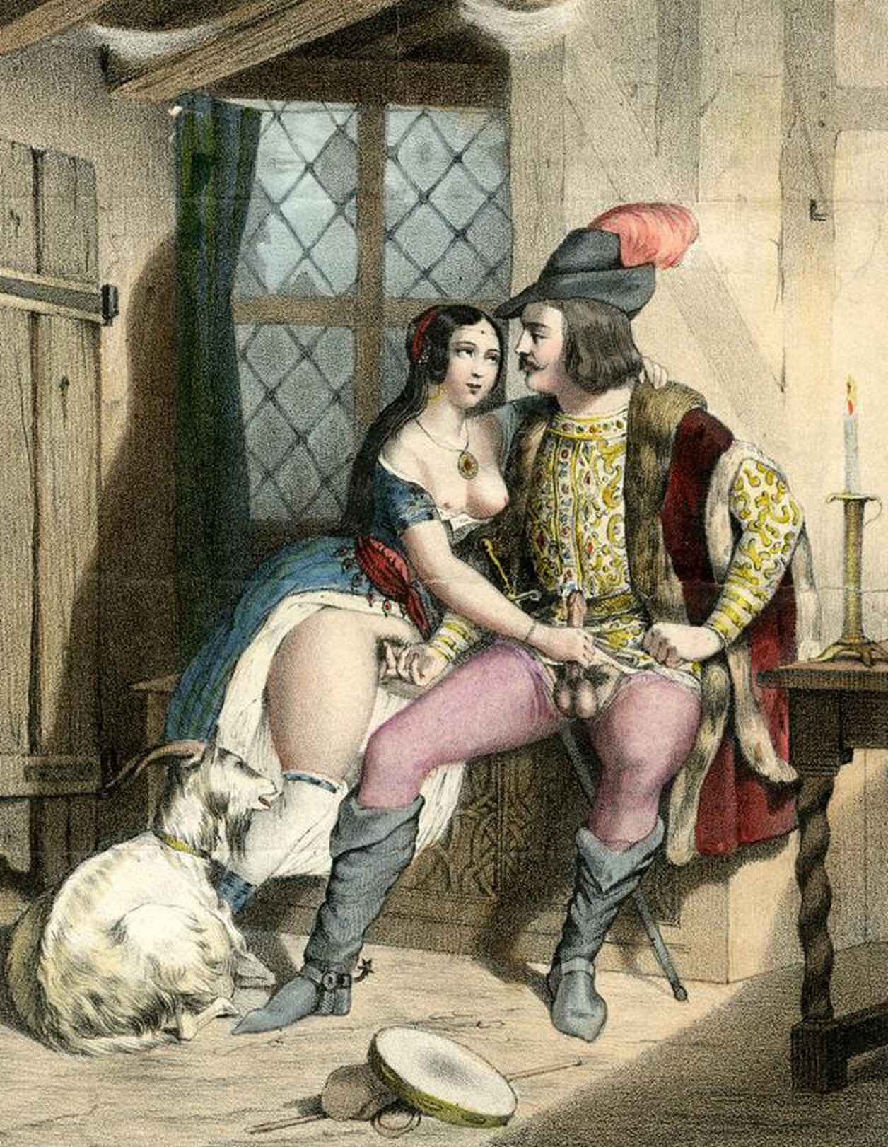 Ретро порно в стиле 18 века