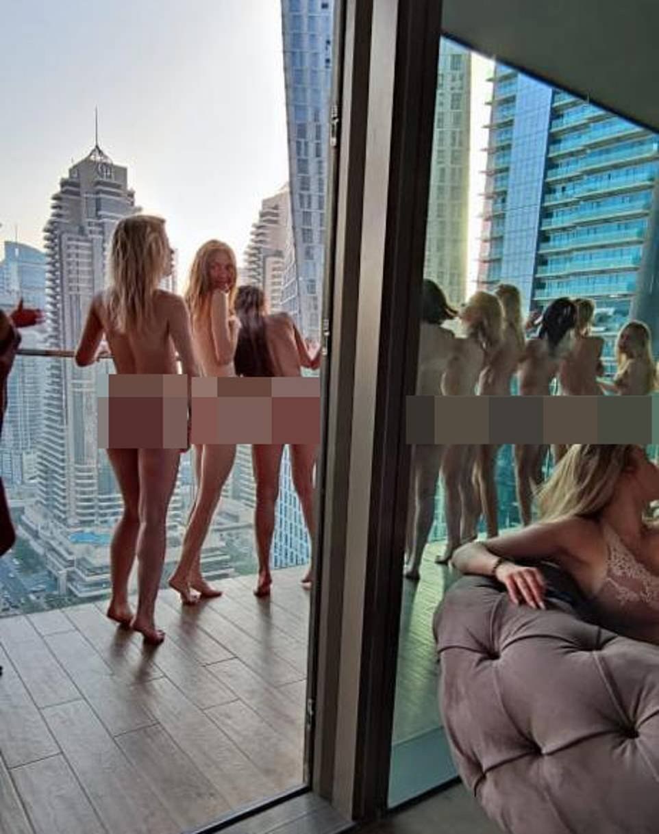 Скандальная фотосессия в Дубае