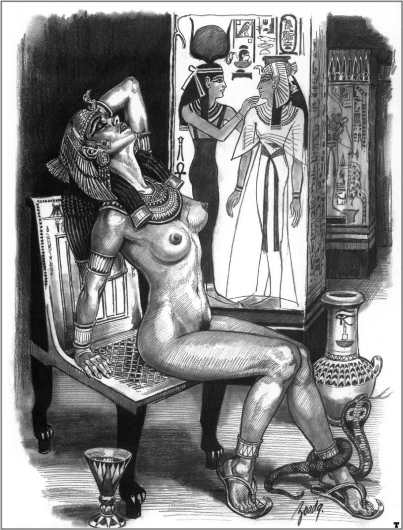 Древнеегипетские эротические изображения