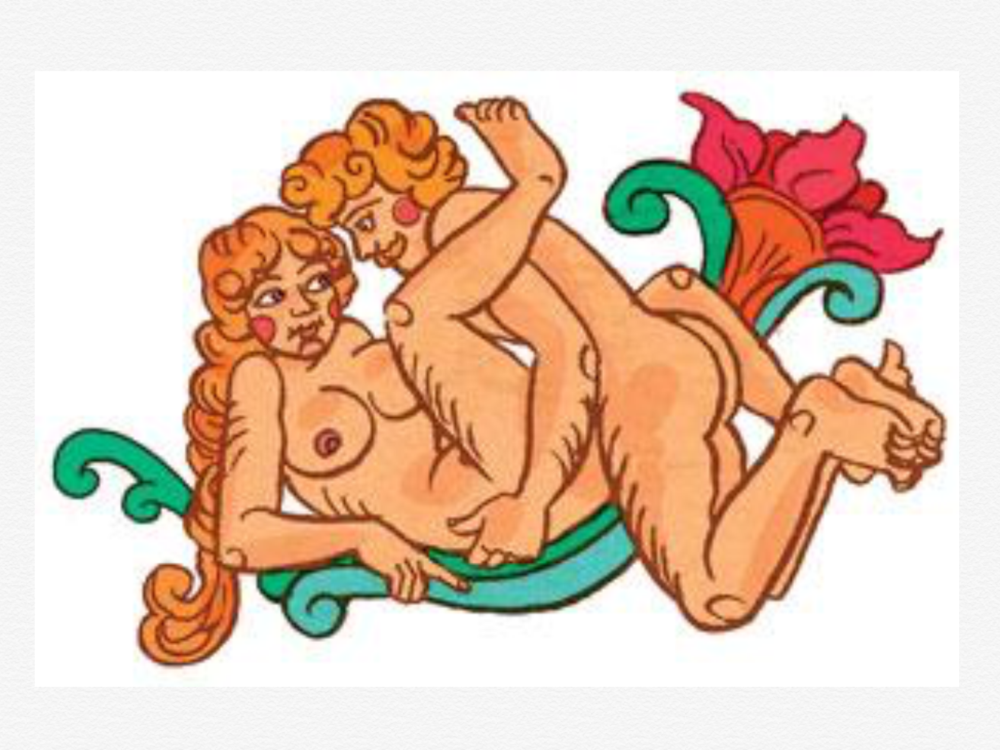 Эротические рисунки в древнерусском стиле