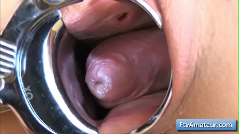 Видеокамера внутри влагалища