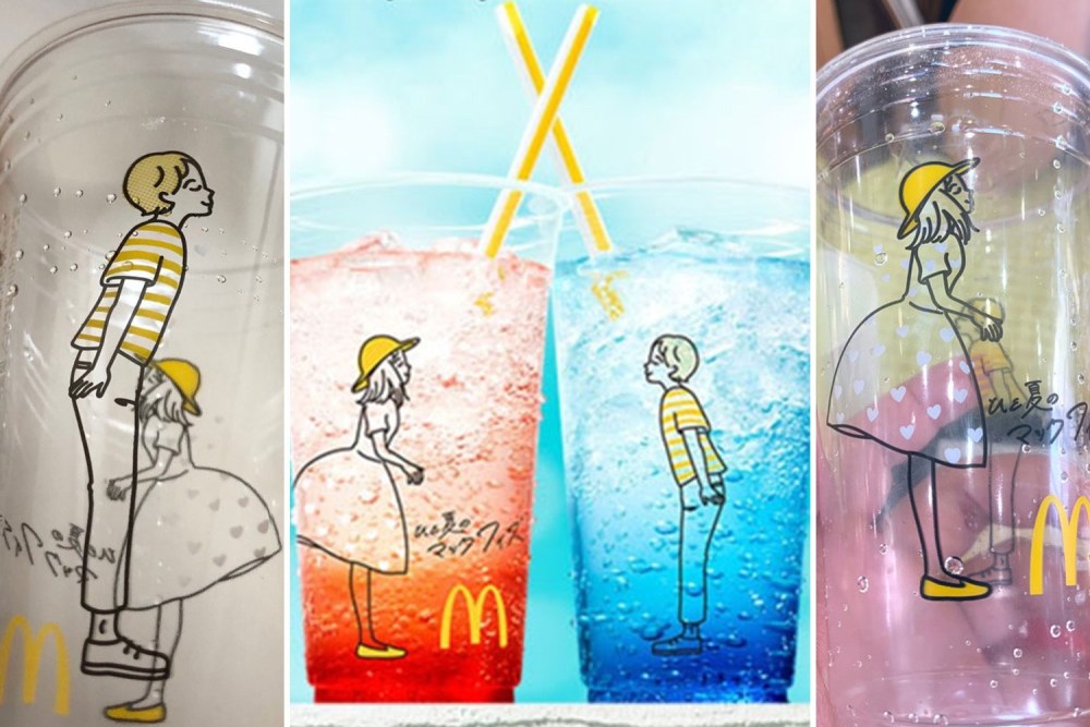 Макдональдс конкурс на рисунок на стакане