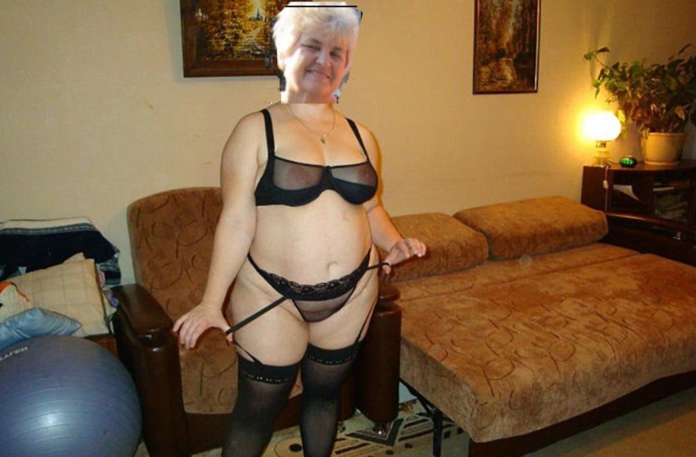 Пожилые пышки в эротическом белье