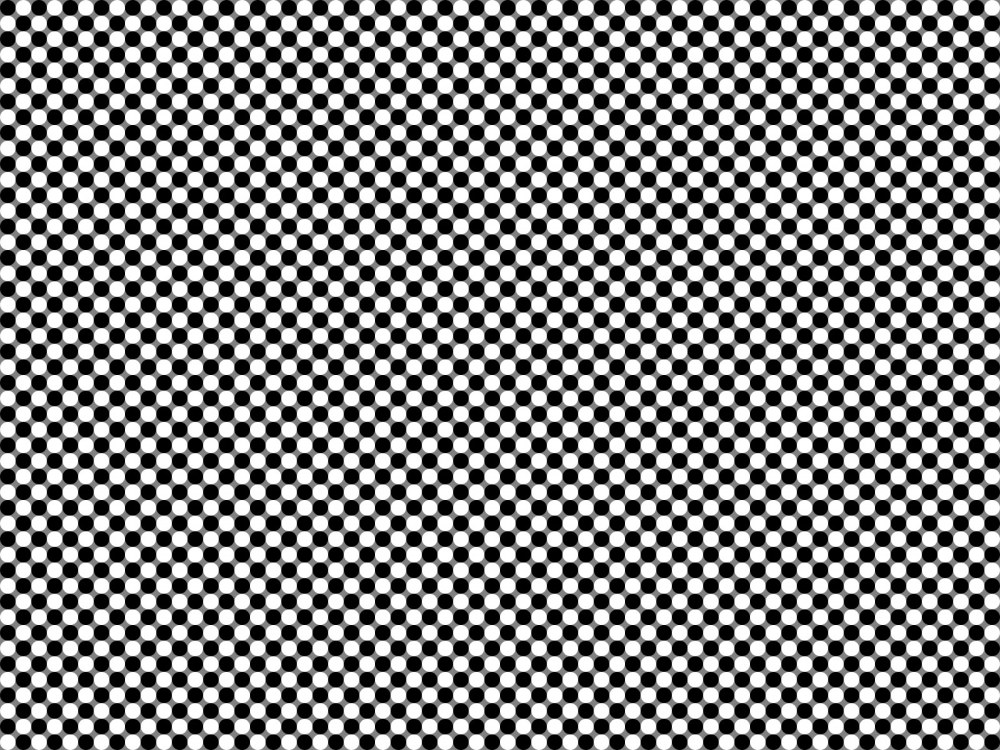 Круг на фоне клетки